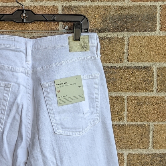 Ag Denim Vintage High Waisted Tapered Leg Jeans - Picture 6 of 15